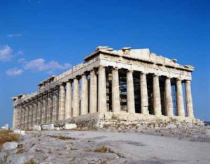 parthenom and the acropolis